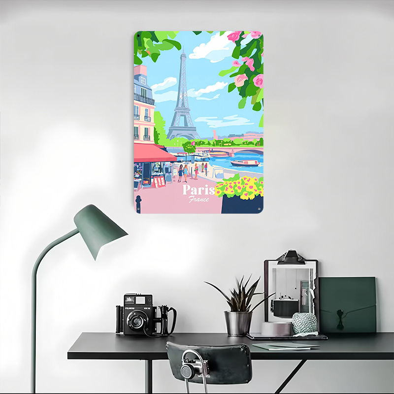 Paris France Poster Customized - Retro Gaming Paris avis et prix