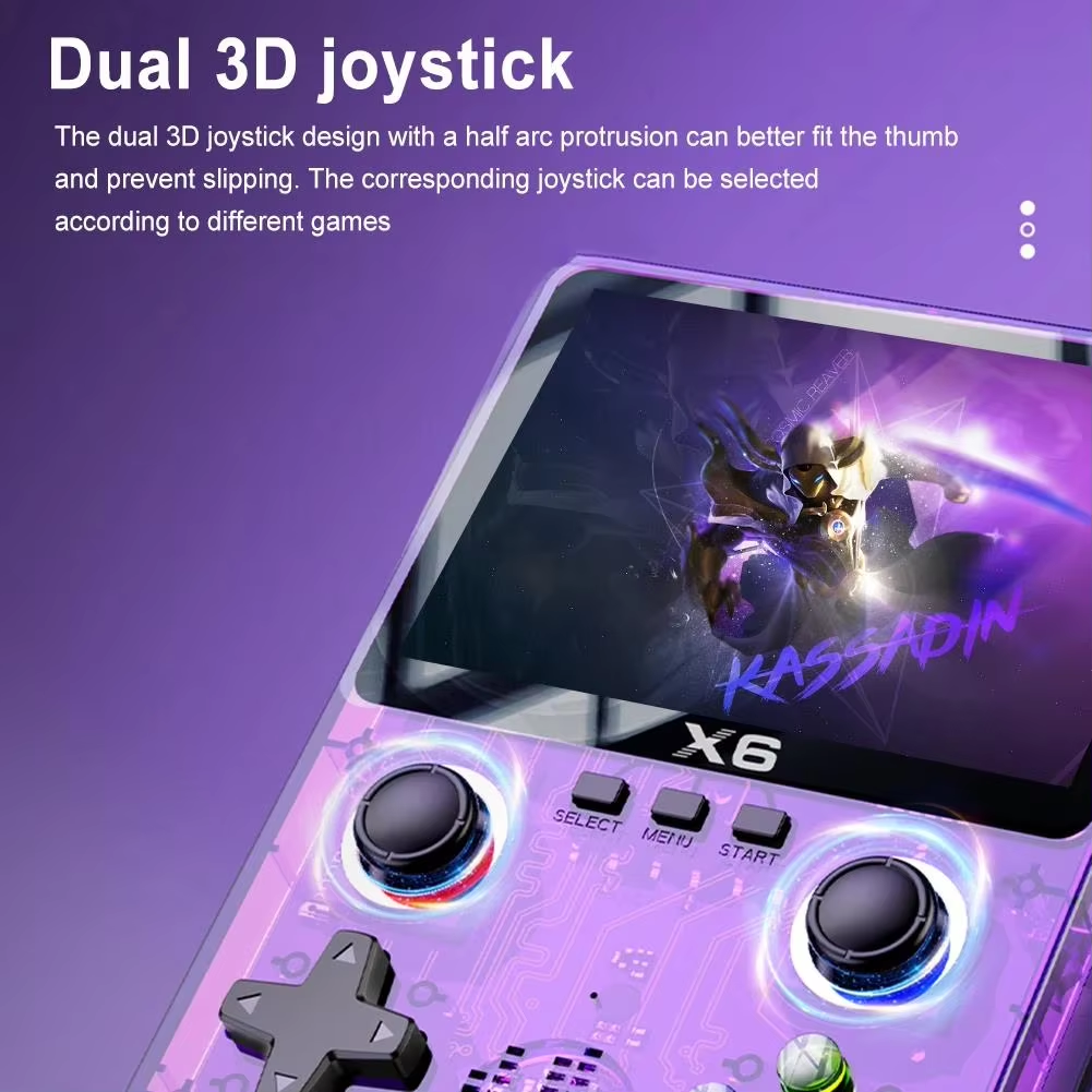 X6 Handheld Game Player 3.5 In - Retro Gaming X6 avis et prix