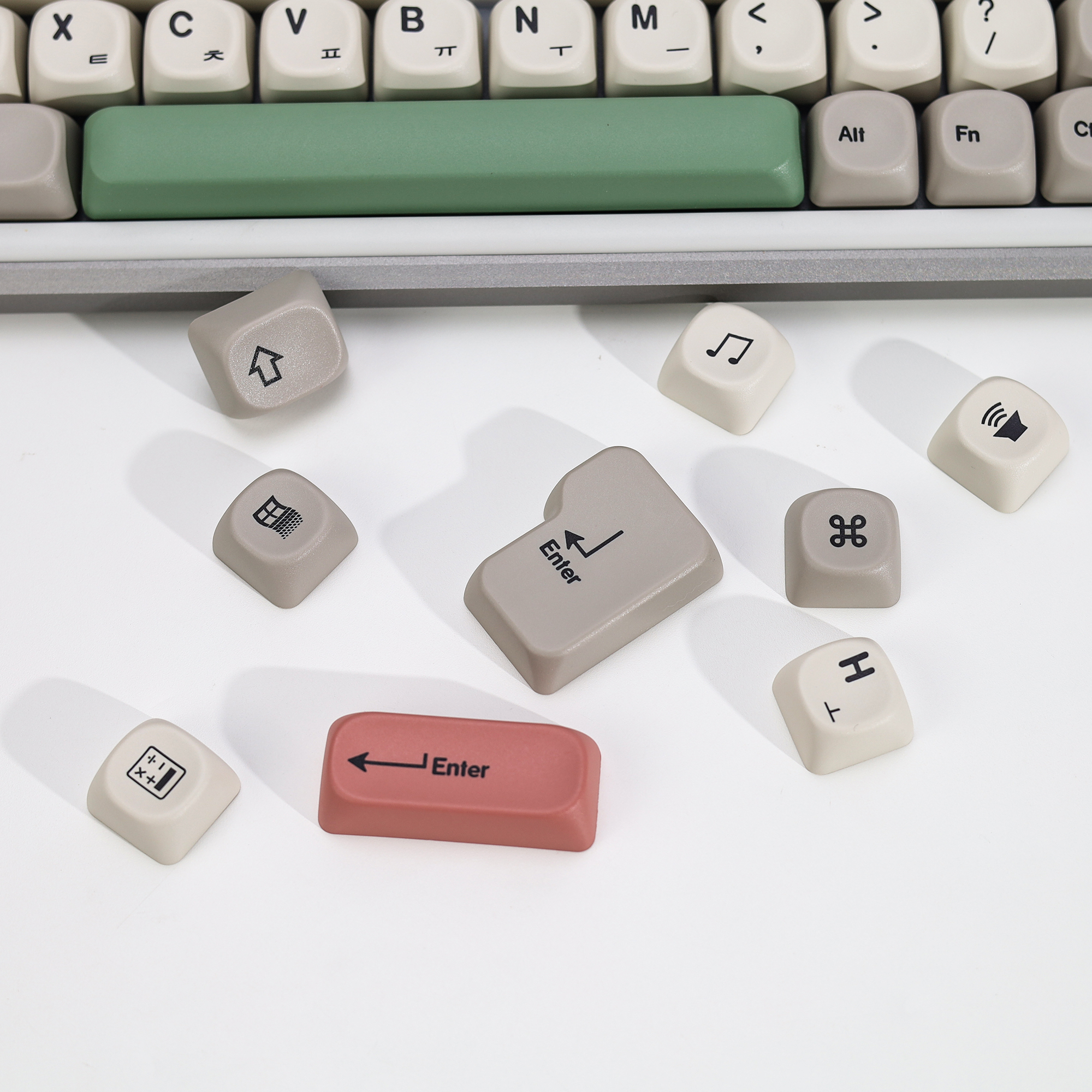 KBDiy Korean Keycaps GMK 9009  - Retro Gaming Keyboard avis et prix
