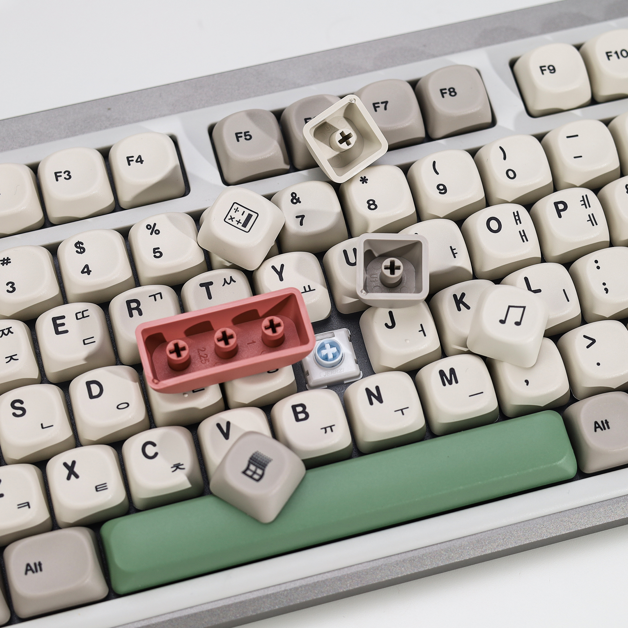 KBDiy Korean Keycaps GMK 9009  - Retro Gaming Keyboard avis et prix