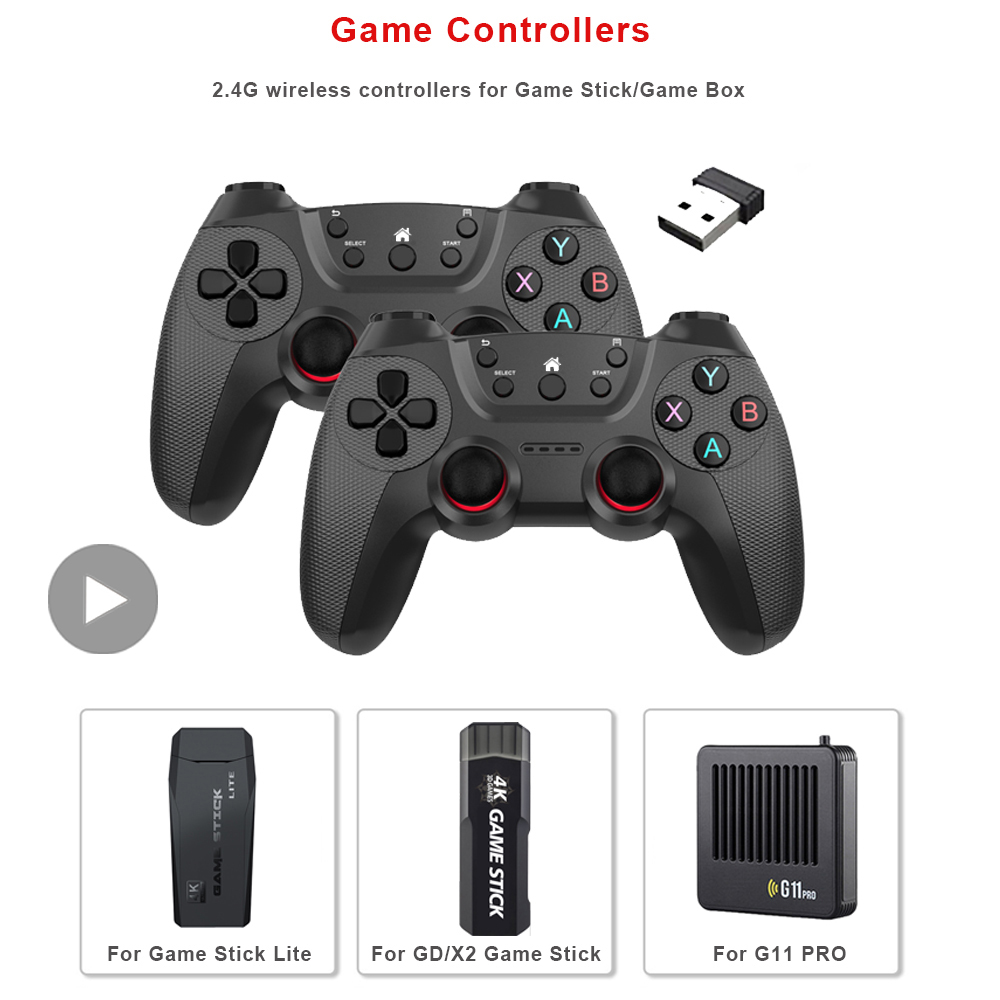 Wireless Gamepad Gaming Contro - Retro Gaming Tv Box avis et prix