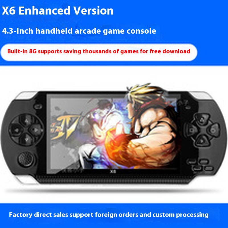 Psp 3000 X6 Consola 12 Types O - Retro Gaming X6 avis et prix