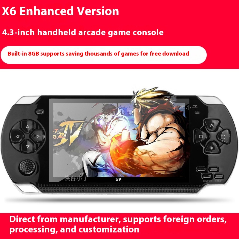 Psp 3000 X6 Consola 12 Types O - Retro Gaming X6 avis et prix