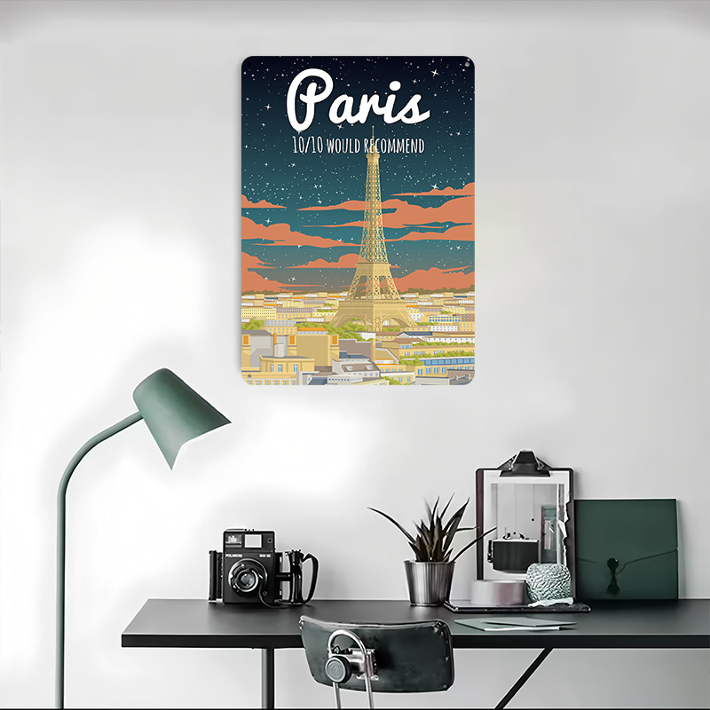 Paris Eiffel Tower Travel Post - Retro Gaming Paris avis et prix