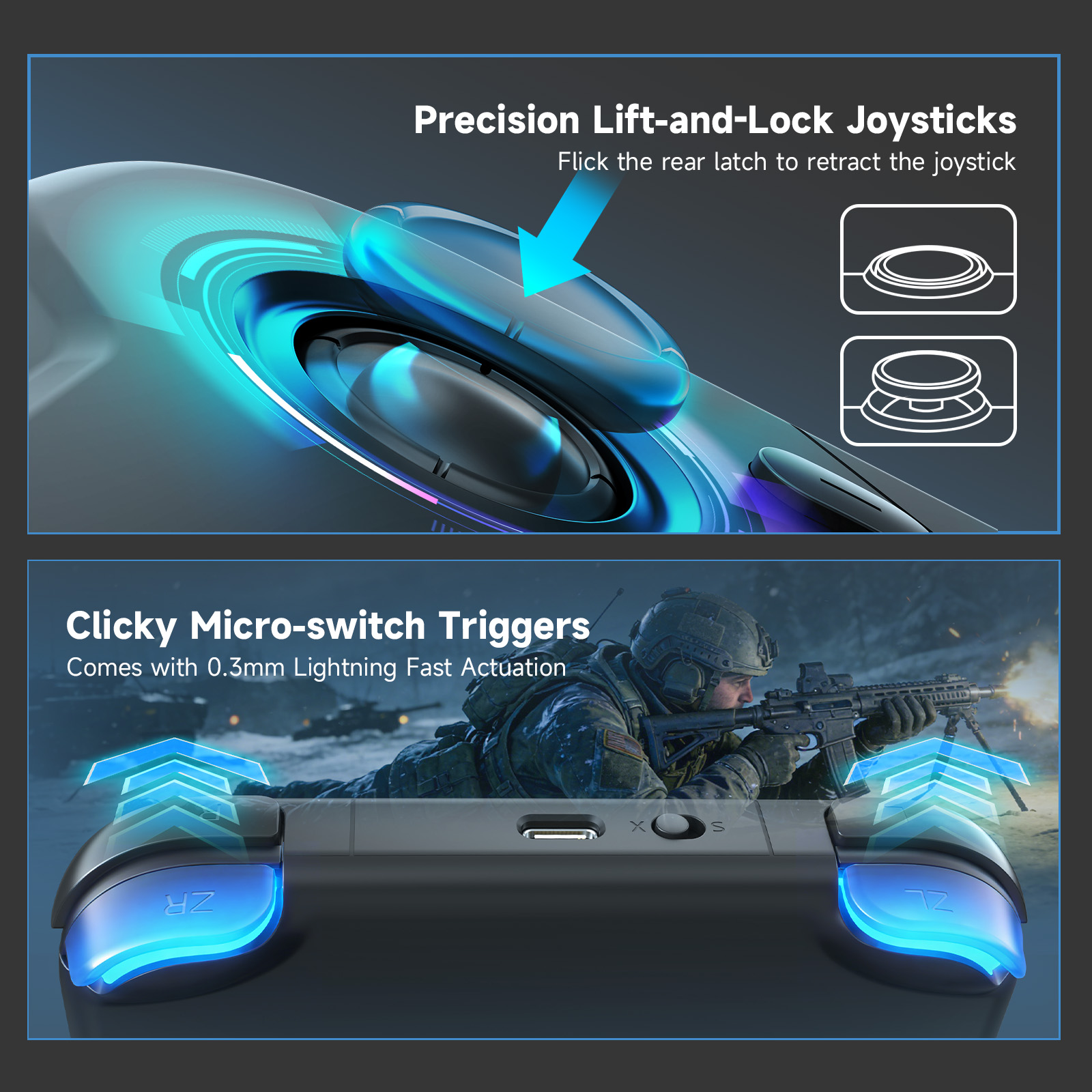 AceGamer Pocket Game Controlle - Retro Gaming Joystick avis et prix
