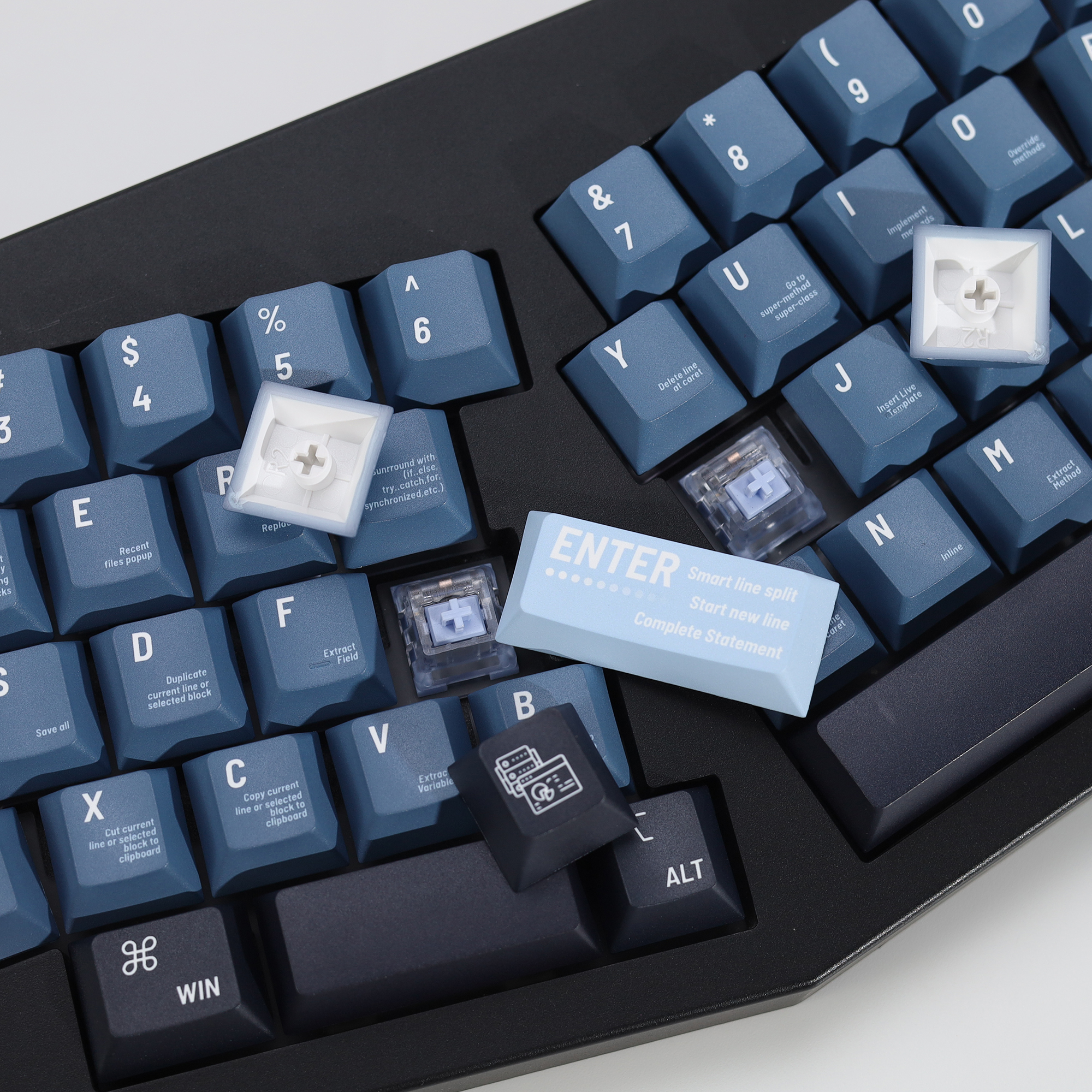 KBDiy Black Programmer Keycap  - Retro Gaming Keyboard avis et prix
