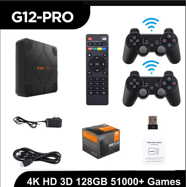 G12 Pro Game Box Video Game Co - Retro Gaming Tv Box avis et prix