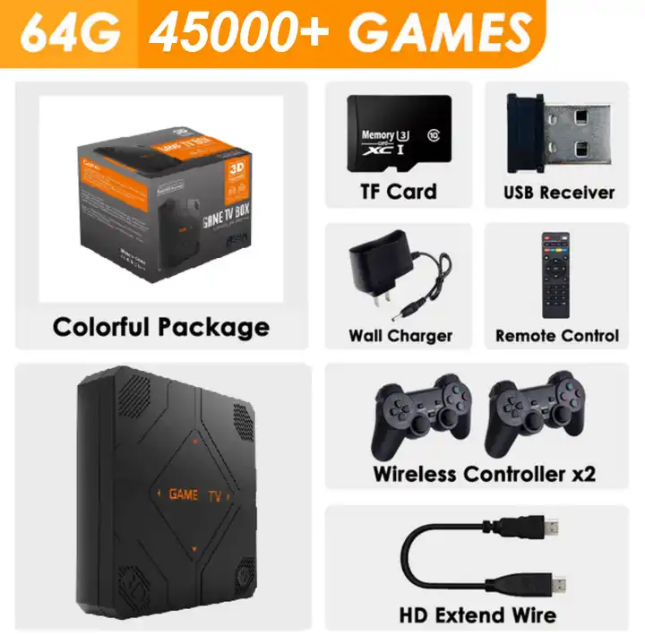 G12 Pro Game Box Video Game Co - Retro Gaming Tv Box avis et prix