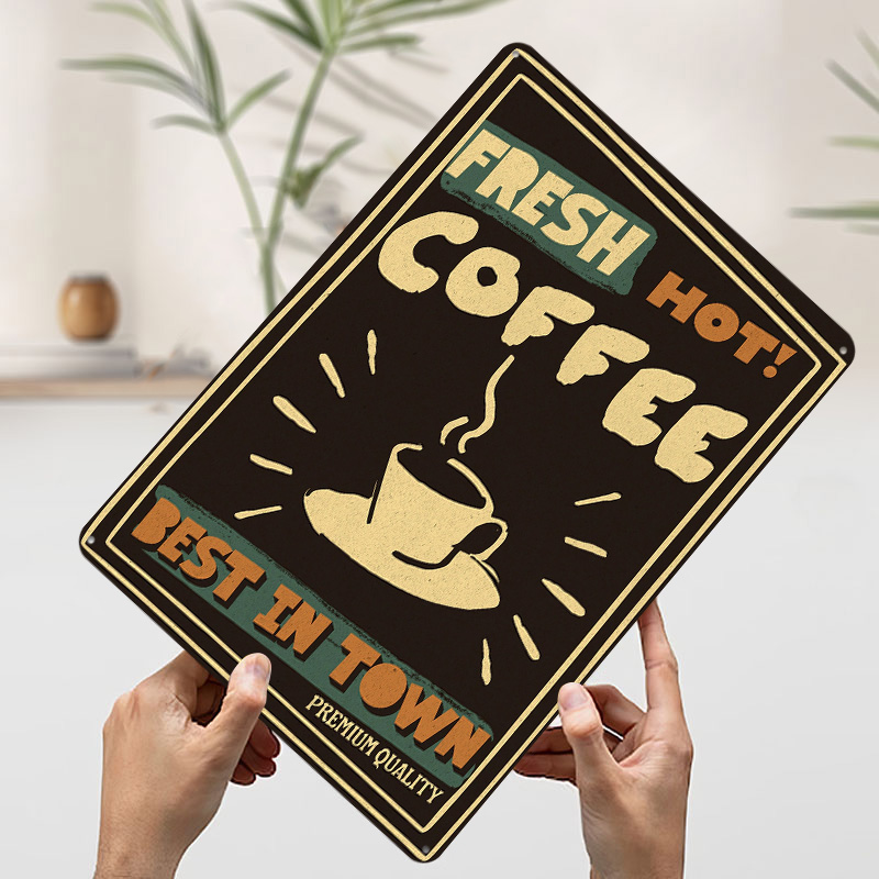 Coffee Shop Vintag Poster Cust - Retro Gaming Shops avis et prix