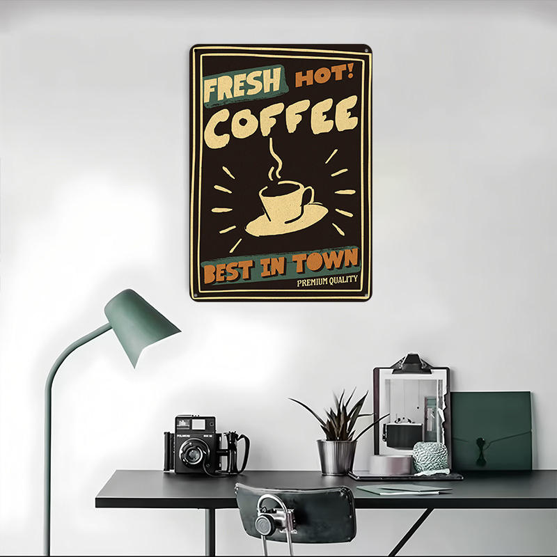 Coffee Shop Vintag Poster Cust - Retro Gaming Shops avis et prix