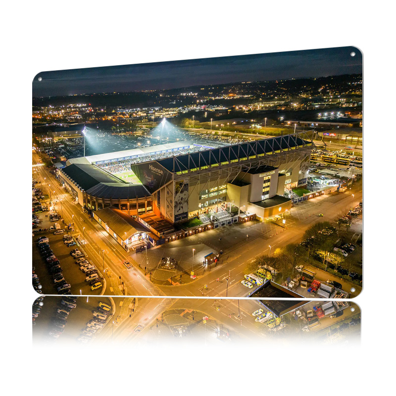 Elland Road Leeds Tin Poster C - Retro Gaming Leeds avis et prix