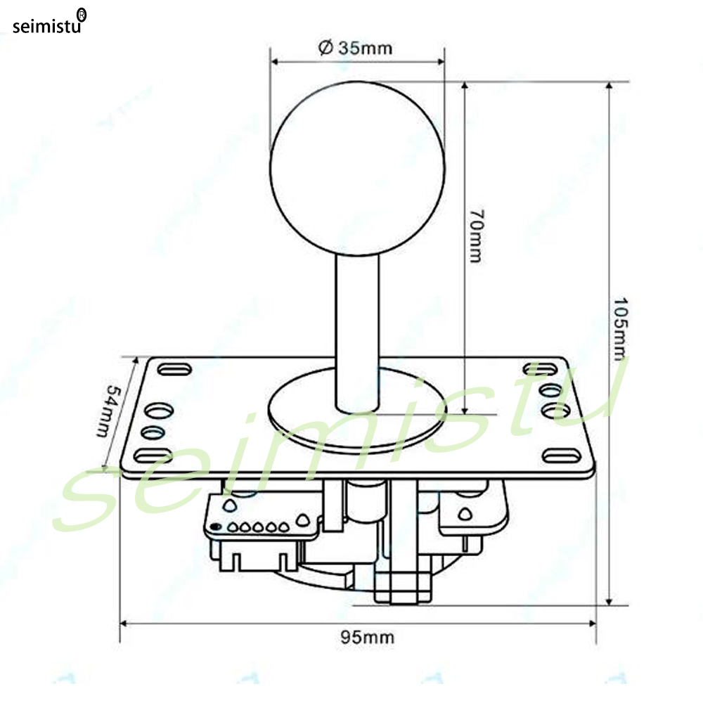 Joystick Copy Sanwa arcade Joy - Retro Gaming Joystick avis et prix