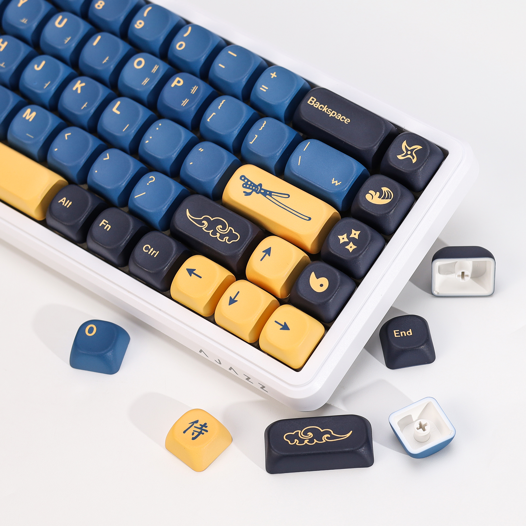KBDiy Korean Keycap Retro GMK  - Retro Gaming Keyboard avis et prix