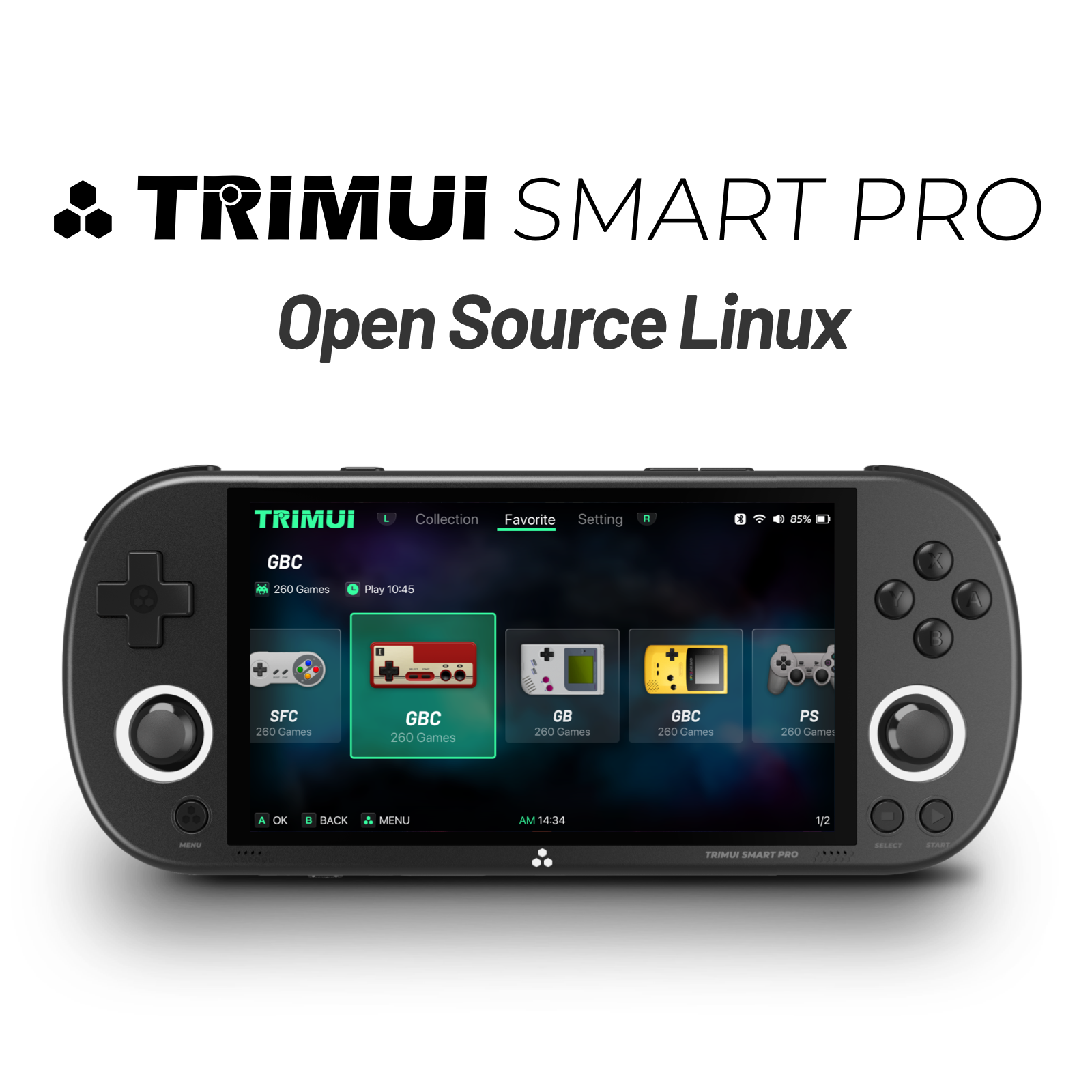 Trimui Smart Pro Handheld Game - Retro Gaming Devices avis et prix