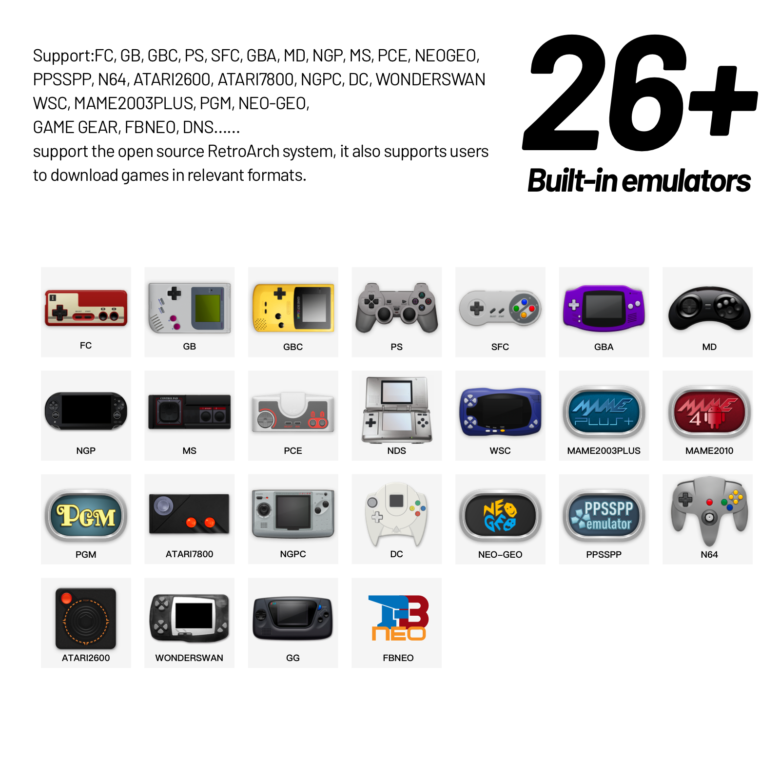 Trimui Smart Pro Handheld Game - Retro Gaming Devices avis et prix