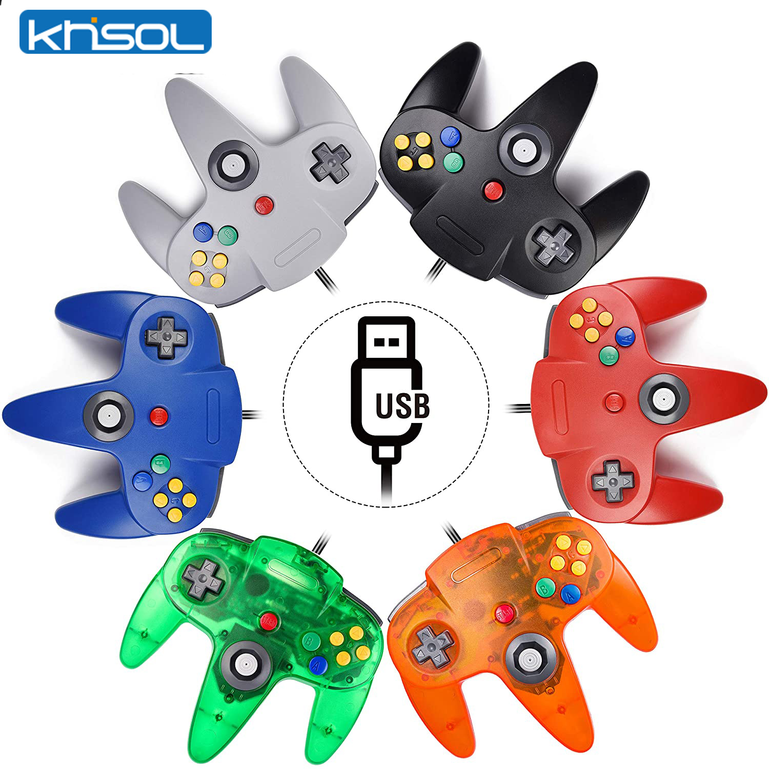 N64 Controller Classic USB Wir - Retro Gaming Joystick avis et prix