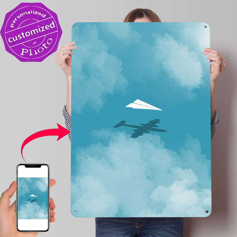 Paper Plane Printed Poster Cus - Retro Gaming Wallpaper avis et prix
