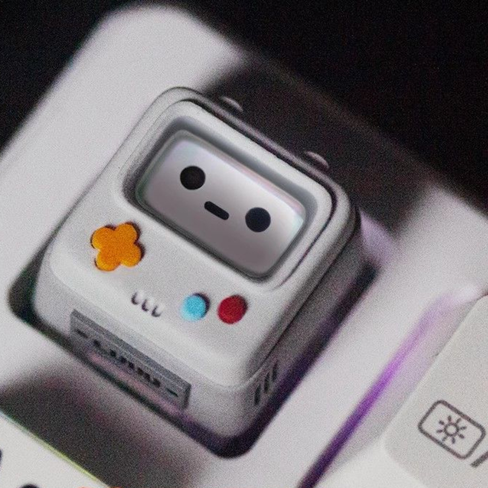Cute Retro Game Theme Keycaps  - Retro Gaming Keyboard avis et prix