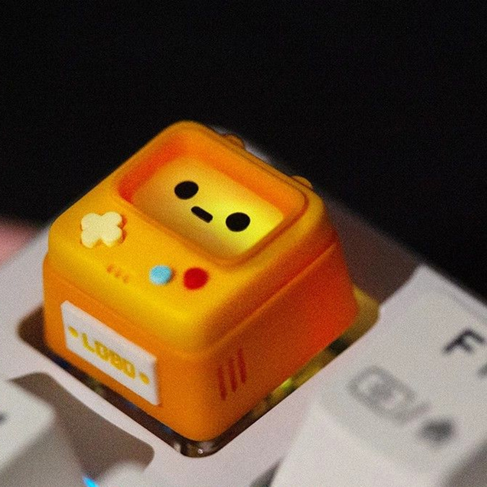 Cute Retro Game Theme Keycaps  - Retro Gaming Keyboard avis et prix