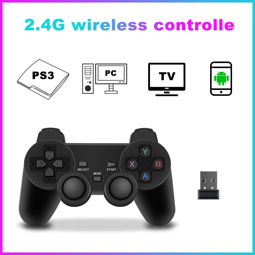 2.4G Wireless Controller Gamep - Retro Gaming Tv Box avis et prix