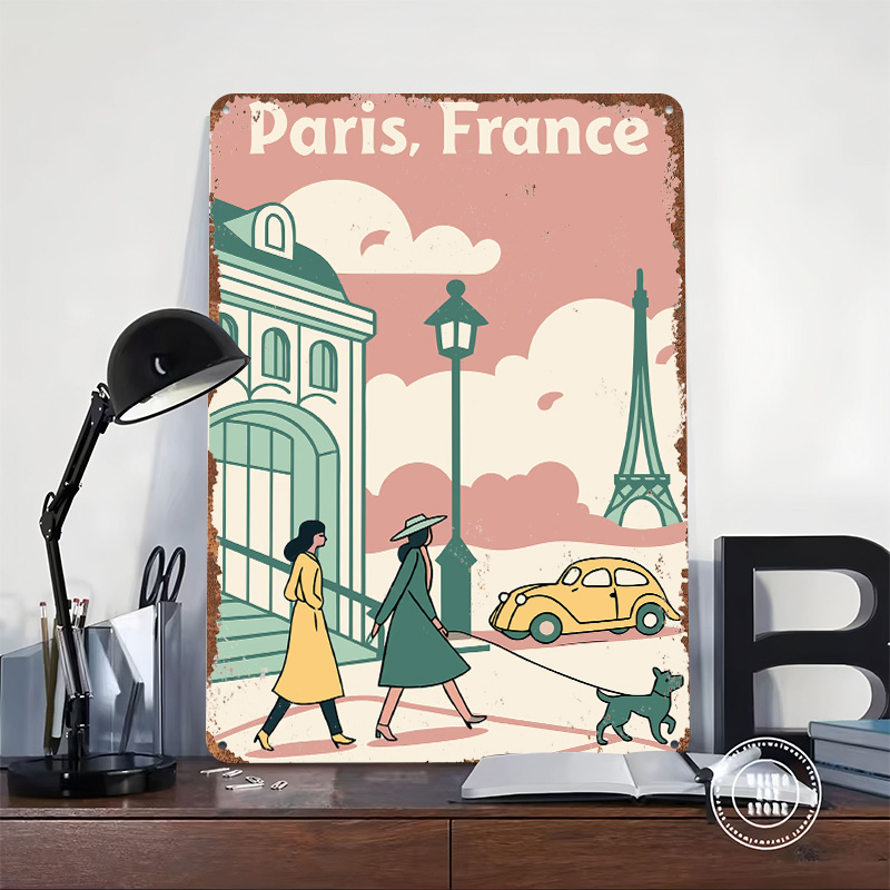 Paris France Travel Printed Po - Retro Gaming Paris avis et prix
