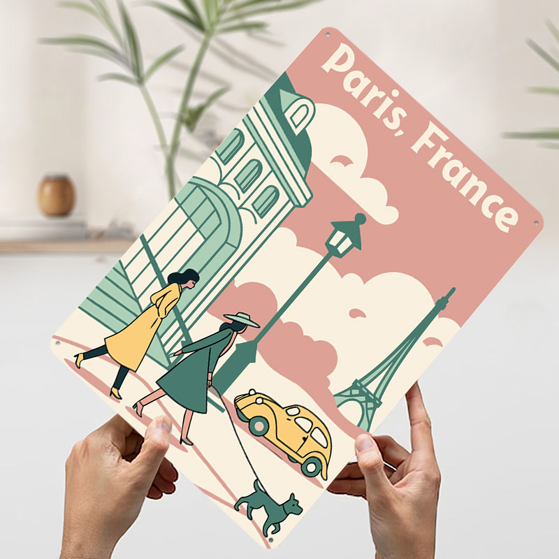Paris France Travel Printed Po - Retro Gaming Paris avis et prix