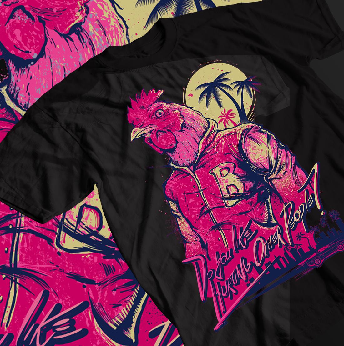 Hotline Miami Gaming T-shirt,  - Retro Gaming Shops avis et prix