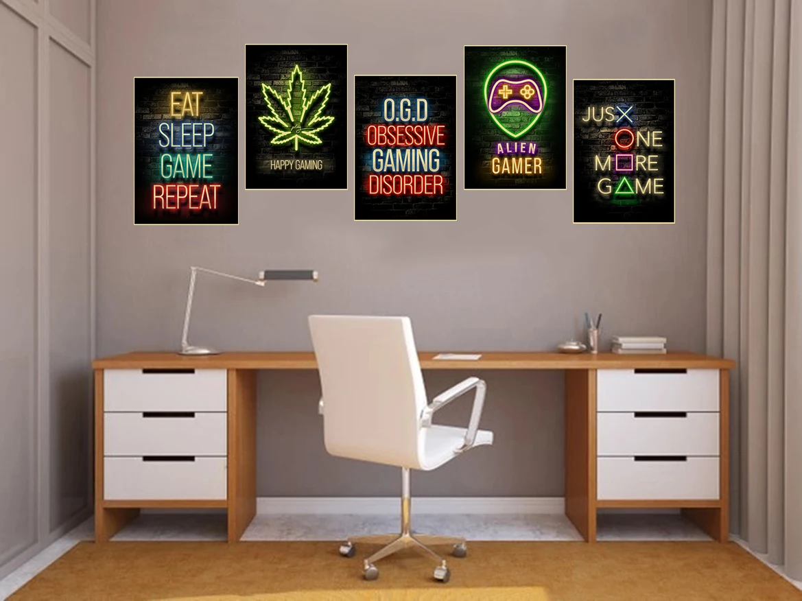 Gaming Posters Game Retro Kraf - Retro Gaming Wallpaper avis et prix
